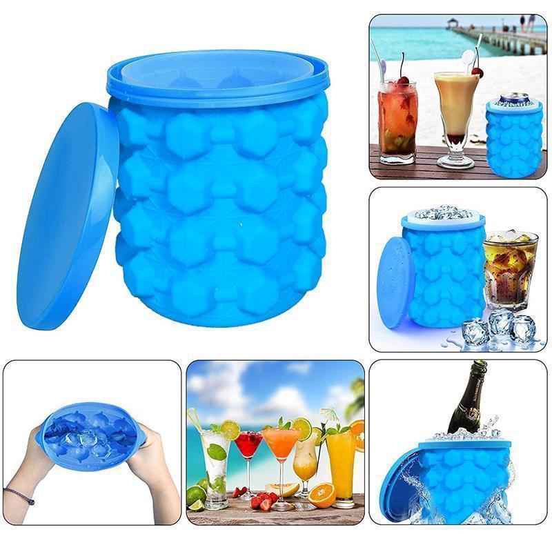 Improved Ice Bucket, Bequee Genie Ice Cube
