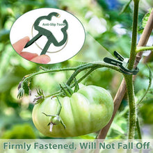 Load image into Gallery viewer, Reusable Garden Flower Lever Loop Gripper Clips
