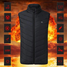 Load image into Gallery viewer, Rechargeable Winter Vest, unisex
