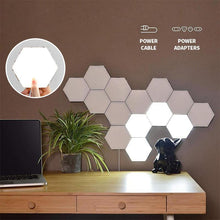 Load image into Gallery viewer, Magoloft  Hexagonal Wall Lamp Creative Geometry Assembly
