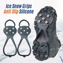 Load image into Gallery viewer, Traction Cleats Ice Snow Grips Anti Slip Silicone
