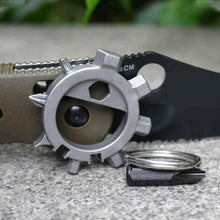 Load image into Gallery viewer, Amenitee 12-in-1 Gear Stainless Steel Sunflower Multi-tool
