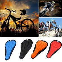 Load image into Gallery viewer, 3D Silicone Soft Bike Seat Saddle Cover
