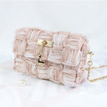 Load image into Gallery viewer, Flowery Chiffon Ribbon Handbag DIY Kit
