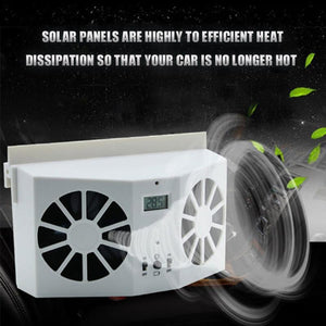 Magoloft  Solar Car Exhaust Heat Exhaust Fan