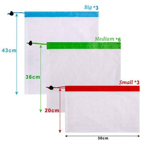 Ecological and Reusable Portable Bag (Buy 1 Pack 6 pices Free)
