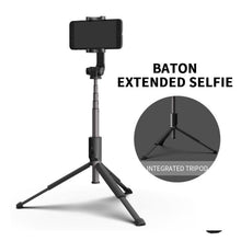 Load image into Gallery viewer, 3 IN 1 WIRELESS BLUETOOTH SELFIE STICK
