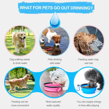 Load image into Gallery viewer, Magoloft 2-in-1 Pet Travel Water &amp; Food Bottle with Foldable Bowl
