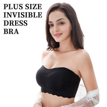 Load image into Gallery viewer, Oversized Elastic Non-slip Strapless Ice Silk Bra
