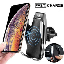 Load image into Gallery viewer, Magoloft Magic Clip Car Infrared Fast Wireless Charger
