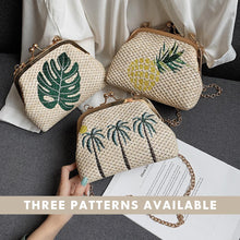 Load image into Gallery viewer, Woven Chain Crossbody Bag
