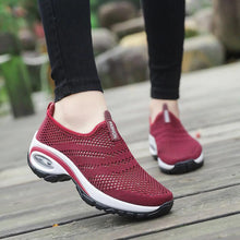 Load image into Gallery viewer, Magoloft Women Breathable Mesh Slip On Sneakers
