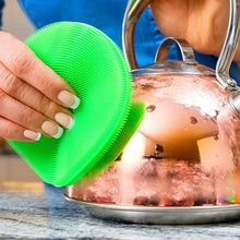 Load image into Gallery viewer, Silicone Multi-purpose Scrubber Sponge

