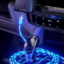 Load image into Gallery viewer, LED Magnetic 3 in 1 USB Charging Cable
