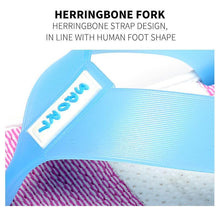 Load image into Gallery viewer, Women Soft Rainbow Flip-Flops Slippers
