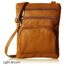 Load image into Gallery viewer, Super Soft Leather Crossbody Bag

