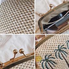Load image into Gallery viewer, Woven Chain Crossbody Bag
