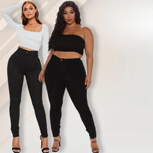 Load image into Gallery viewer, High-Rise Stretch Plus Size Jeans
