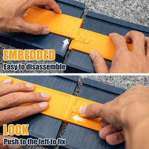 Saker Split Joint Contour Profile Gauge