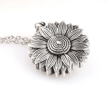 Load image into Gallery viewer, Sunflower Necklace - You Are My Sunshine

