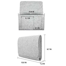 Load image into Gallery viewer, Sofa Bedside Felt Storage Bag
