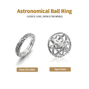 ASTRONOMICAL RING. Close is love. Open is the world.
