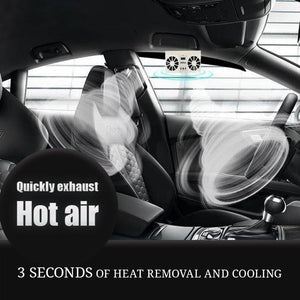 Magoloft  Solar Car Exhaust Heat Exhaust Fan