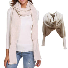 Load image into Gallery viewer, Hirundo Long Crochet Knitted Blanket Shawl
