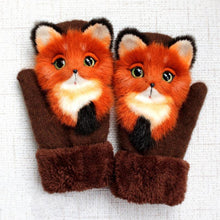 Load image into Gallery viewer, Cute Animal Mittens
