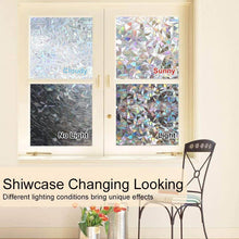 Load image into Gallery viewer, 3D Rainbow Window Film .PVC refraction &amp; No glue

