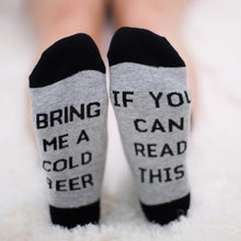 Load image into Gallery viewer, If You Can Read This Funny Saying Socks, 2 Pairs
