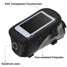 Load image into Gallery viewer, Touch screen bike bag
