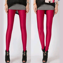 Load image into Gallery viewer, Satin GLOSSY OPAQUE Stockings Yoga
