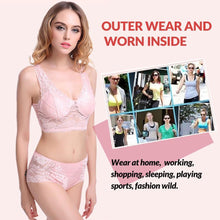 Load image into Gallery viewer, Women&#39;s Seamless Sports Lace Bra

