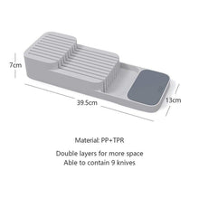 Load image into Gallery viewer, Kitchen Storage Tray for Knives
