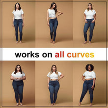 Load image into Gallery viewer, Fleece-Lined Denim Leggings
