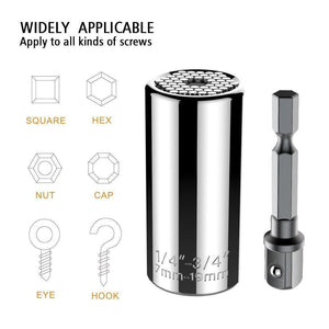 Universal Socket-Unscrew Any bolt!