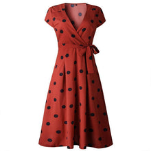 Load image into Gallery viewer, Lady Fashionable Dotted Dress
