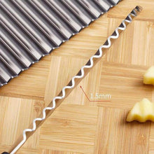 Load image into Gallery viewer, Stainless Steel Crinkle Chopper
