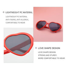 Load image into Gallery viewer, Large Oversized Womens Heart Shaped Sunglasses
