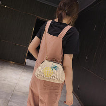 Load image into Gallery viewer, Woven Chain Crossbody Bag
