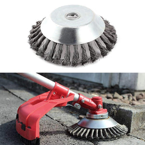 Domom Garden Weed Brush Lawn Mower