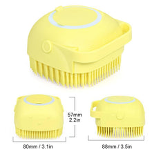 Load image into Gallery viewer, Pet Silicone Bath Brush
