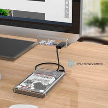 Load image into Gallery viewer, Mountable Desk Side USB 3.0 Adapter Hub
