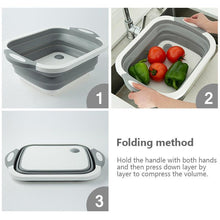 Load image into Gallery viewer, Hirundo Portable Multi-function Collapsible Dish Tub
