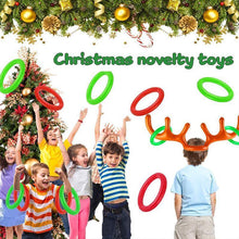 Load image into Gallery viewer, Christmas Reindeer Antler Ring Toss Game
