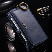 Load image into Gallery viewer, Handmade Luxury Retro Leather Comfort Wallet Phone Case
