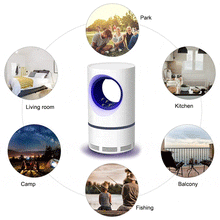 Load image into Gallery viewer, USB Photocatalytic Mosquito Killer Light
