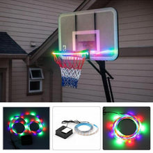 Load image into Gallery viewer, Basketball Hoop -Activated LED Strip Light-8 Flash Modes
