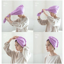 Load image into Gallery viewer, Quick Magic Hair Dry Hat
